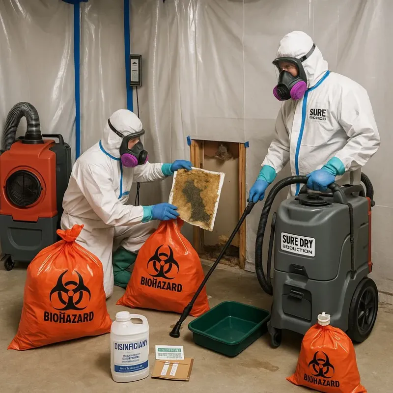 Contaminated Water Handling Protocols process in Sutton, NH