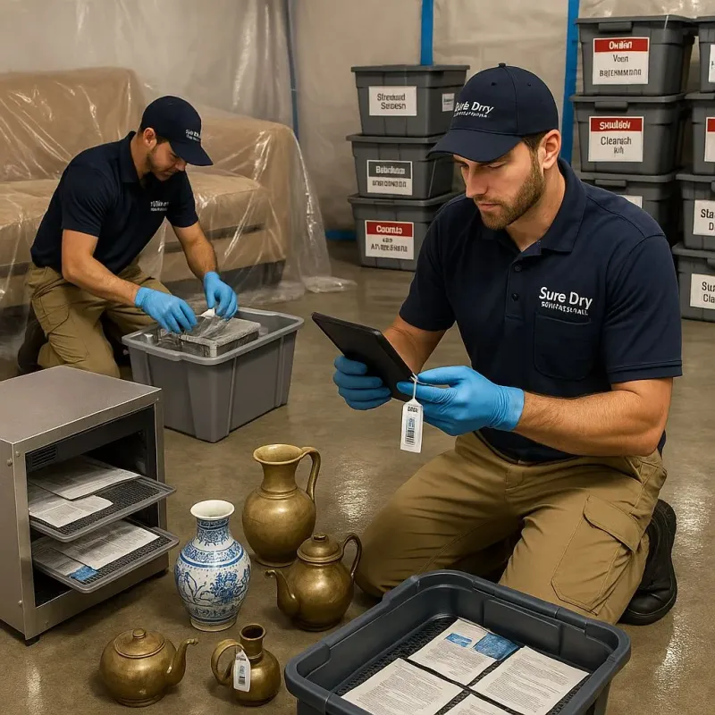 Content Protection and Restoration process in Sutton, NH