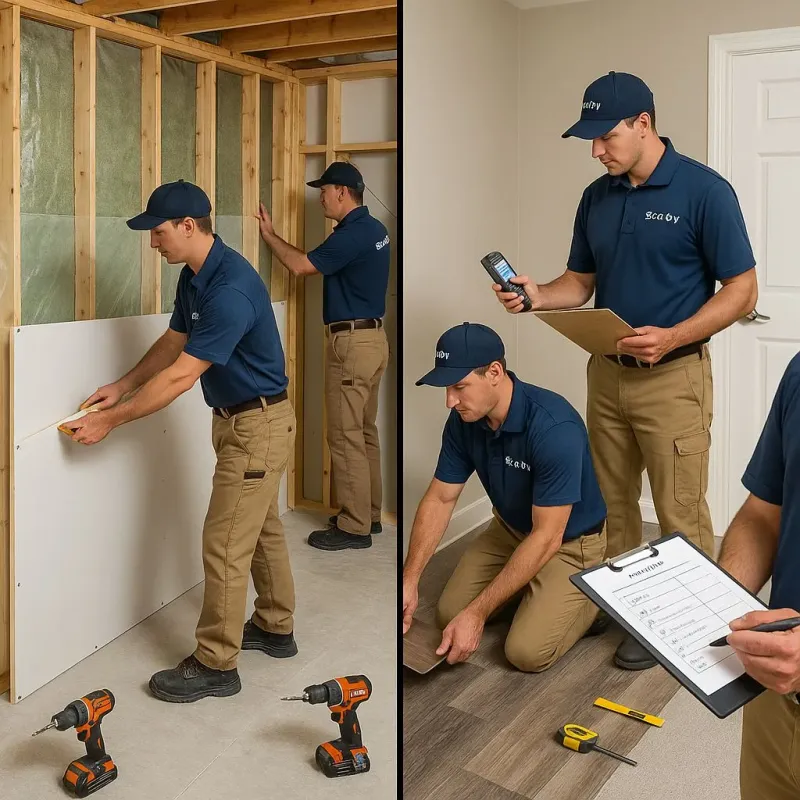 Repairs and Reconstruction process in Sutton, NH